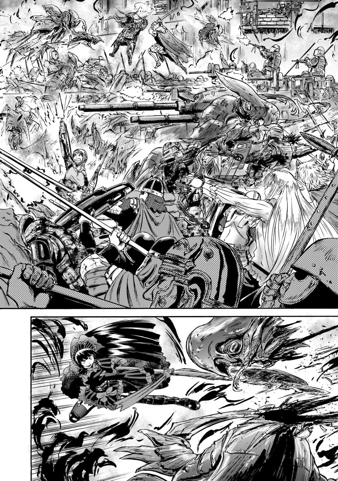 Gate - Jietai Kare no Chi nite, Kaku Tatakeri - Chapter 142 - Page 44