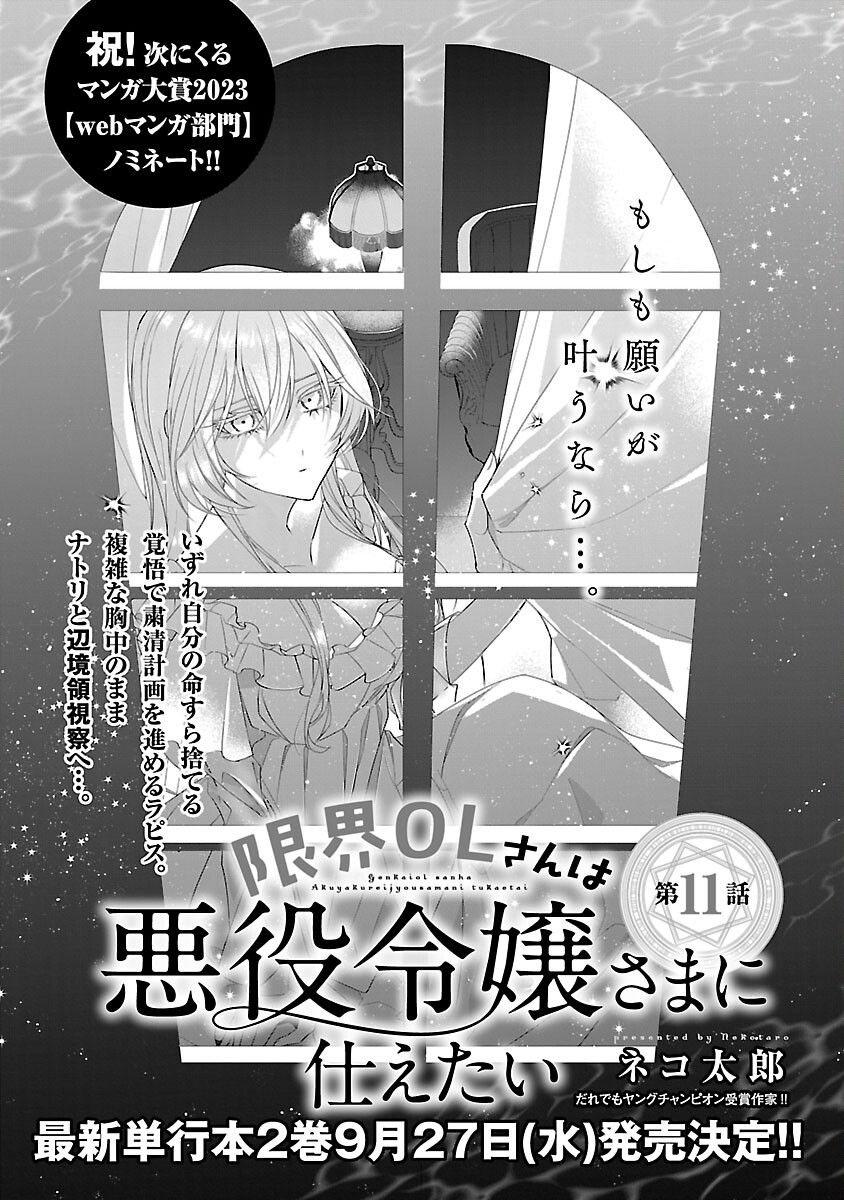 Genkai OL-san wa Akuyaku Reijou-sama ni Tsukaetai - Chapter 11 - Page 3