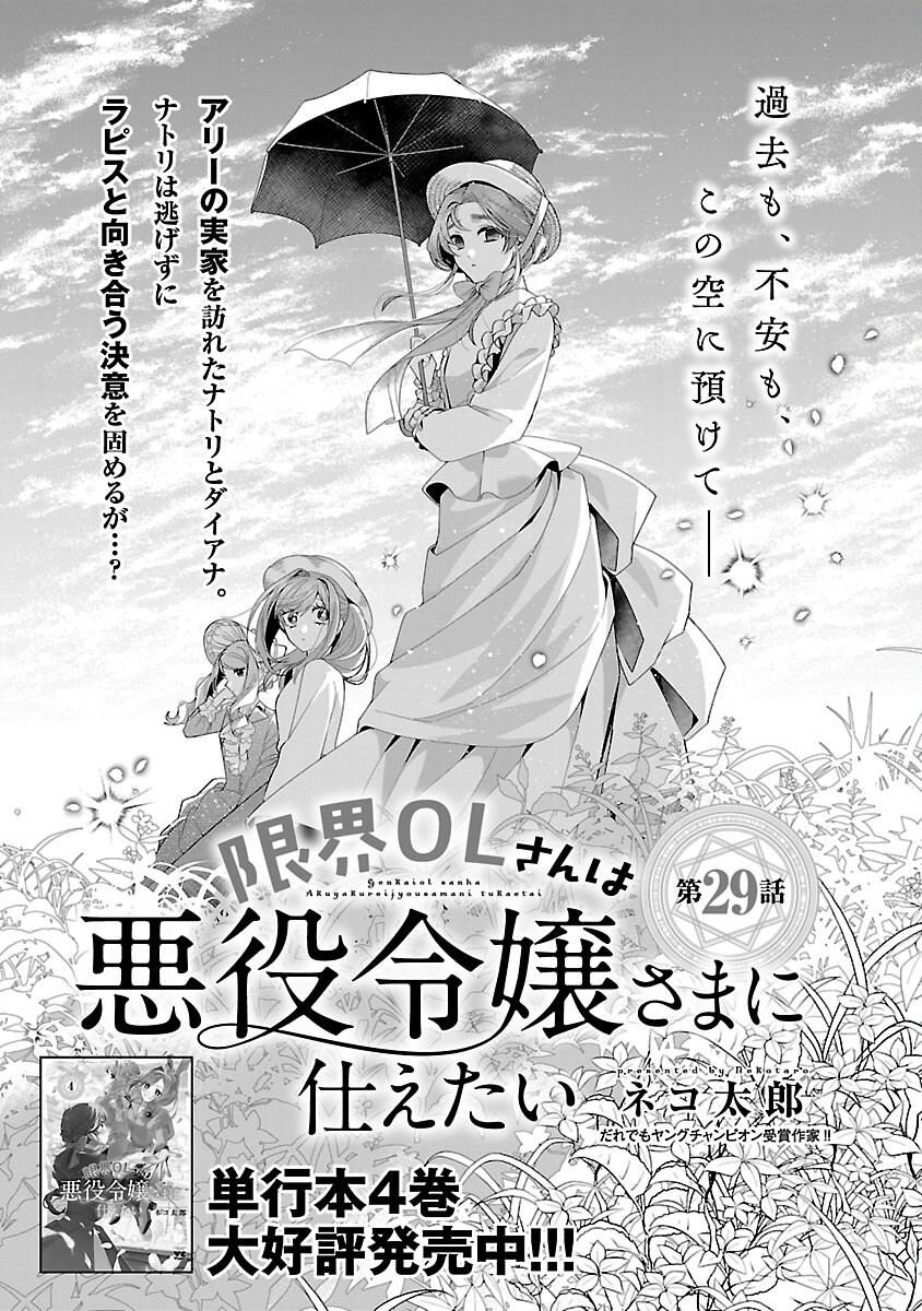 Genkai OL-san wa Akuyaku Reijou-sama ni Tsukaetai - Chapter 29 - Page 3