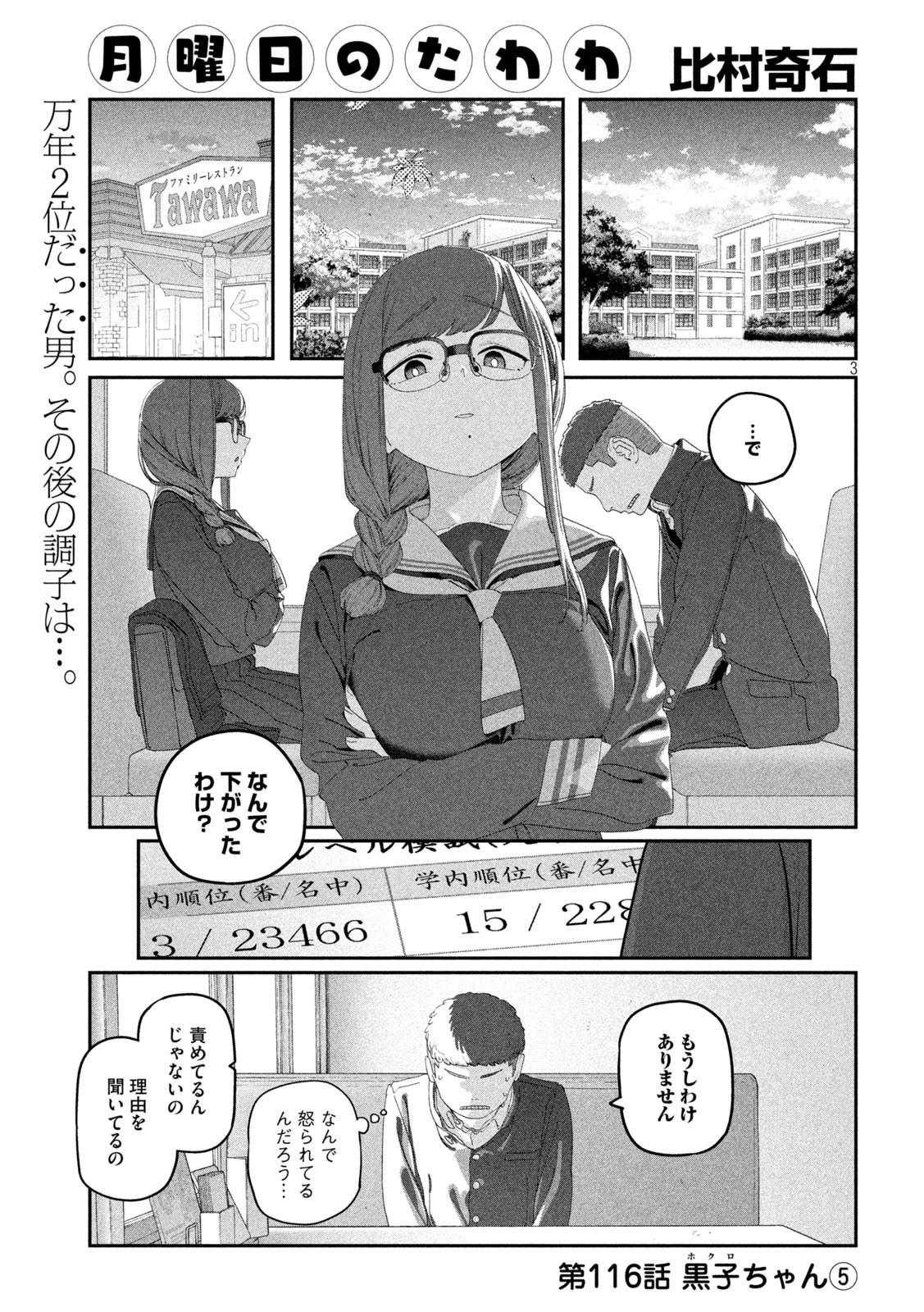 月曜日のたわわ Chap 116 - Next Chap 117