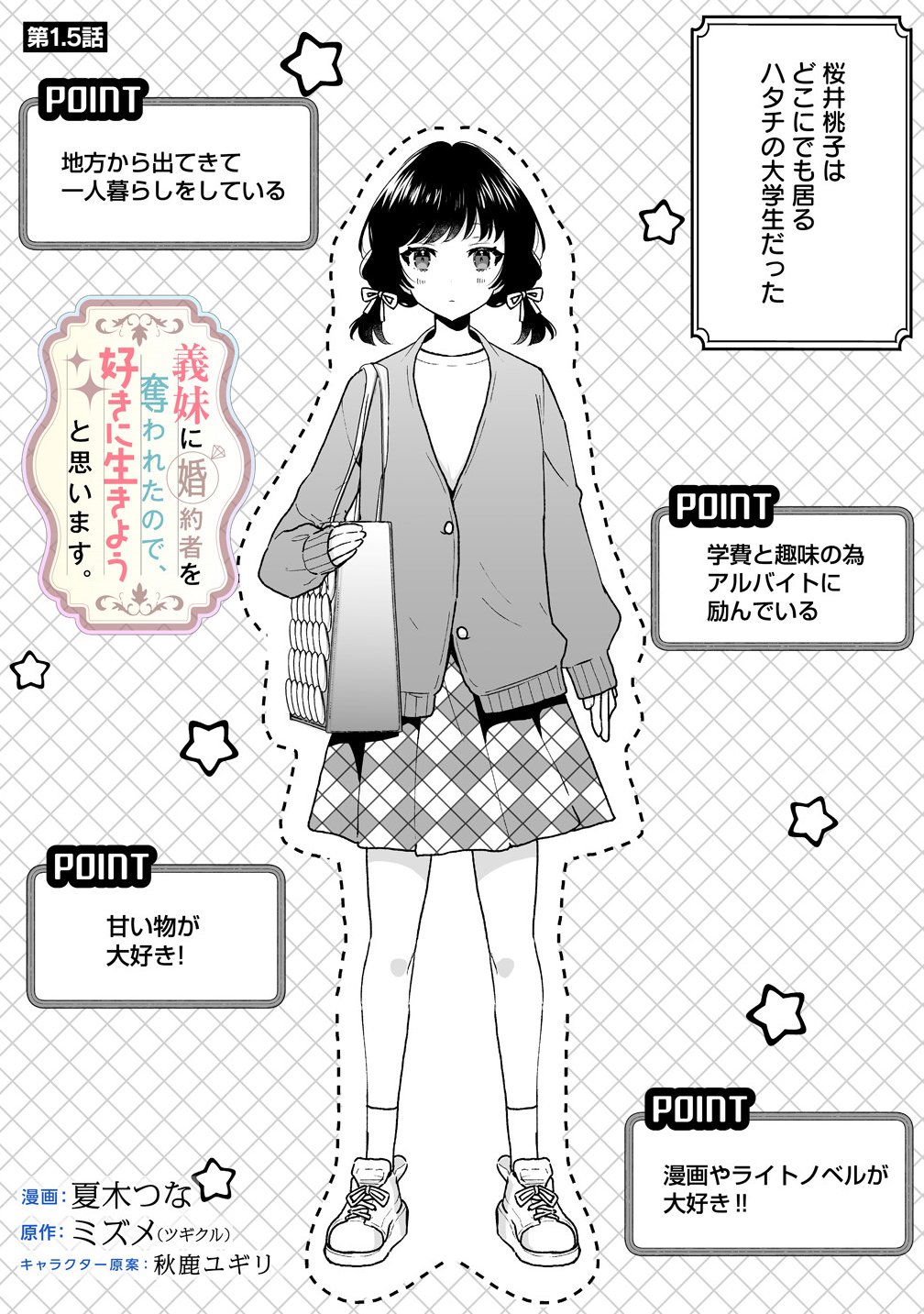 Gimai ni Konyakusha wo Ubawareta Node, Suki ni Ikou to Omoimasu. - Chapter 1.5 - Page 1