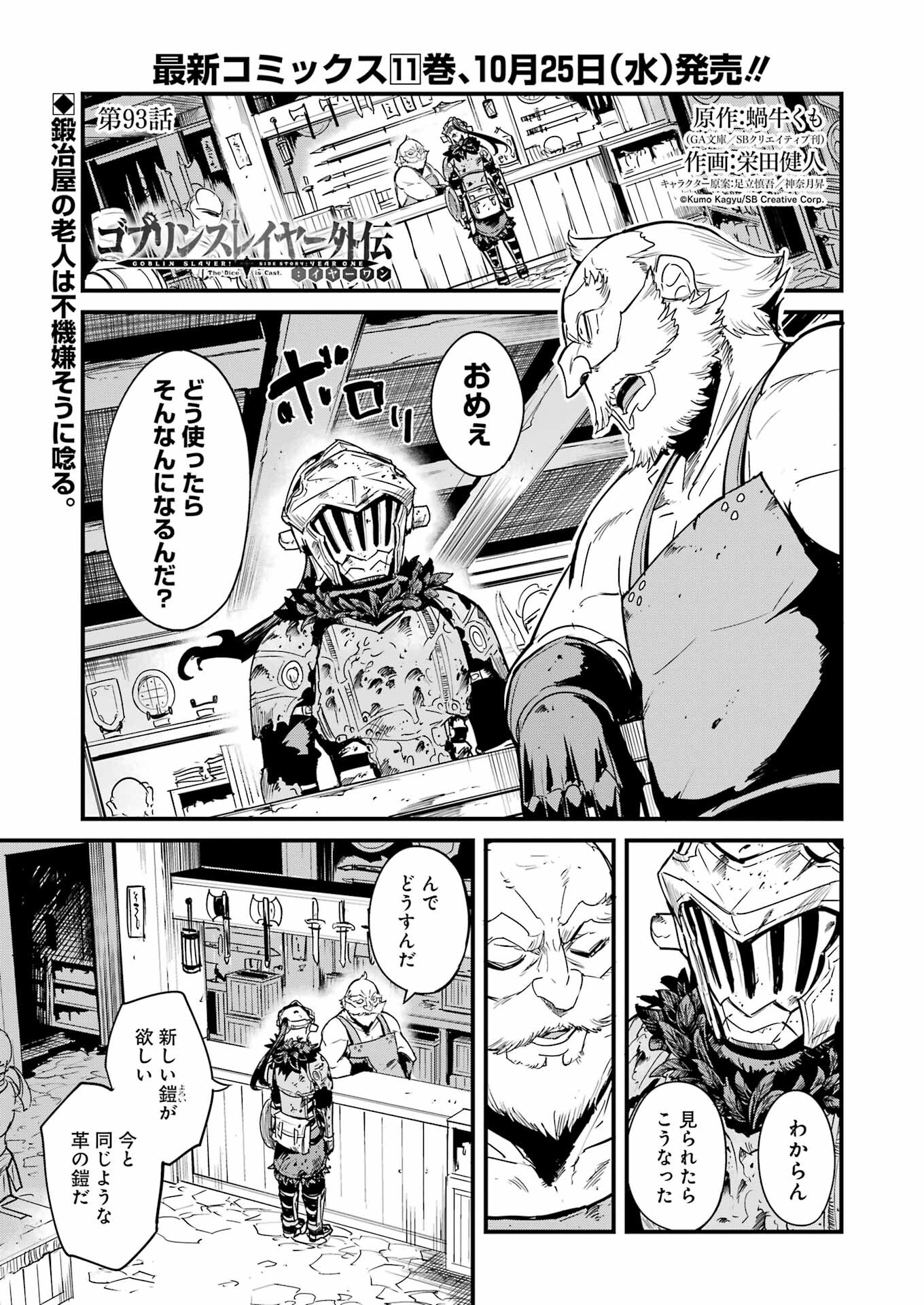 Goblin Slayer: Side Story Year One - Chapter 93 - Page 1