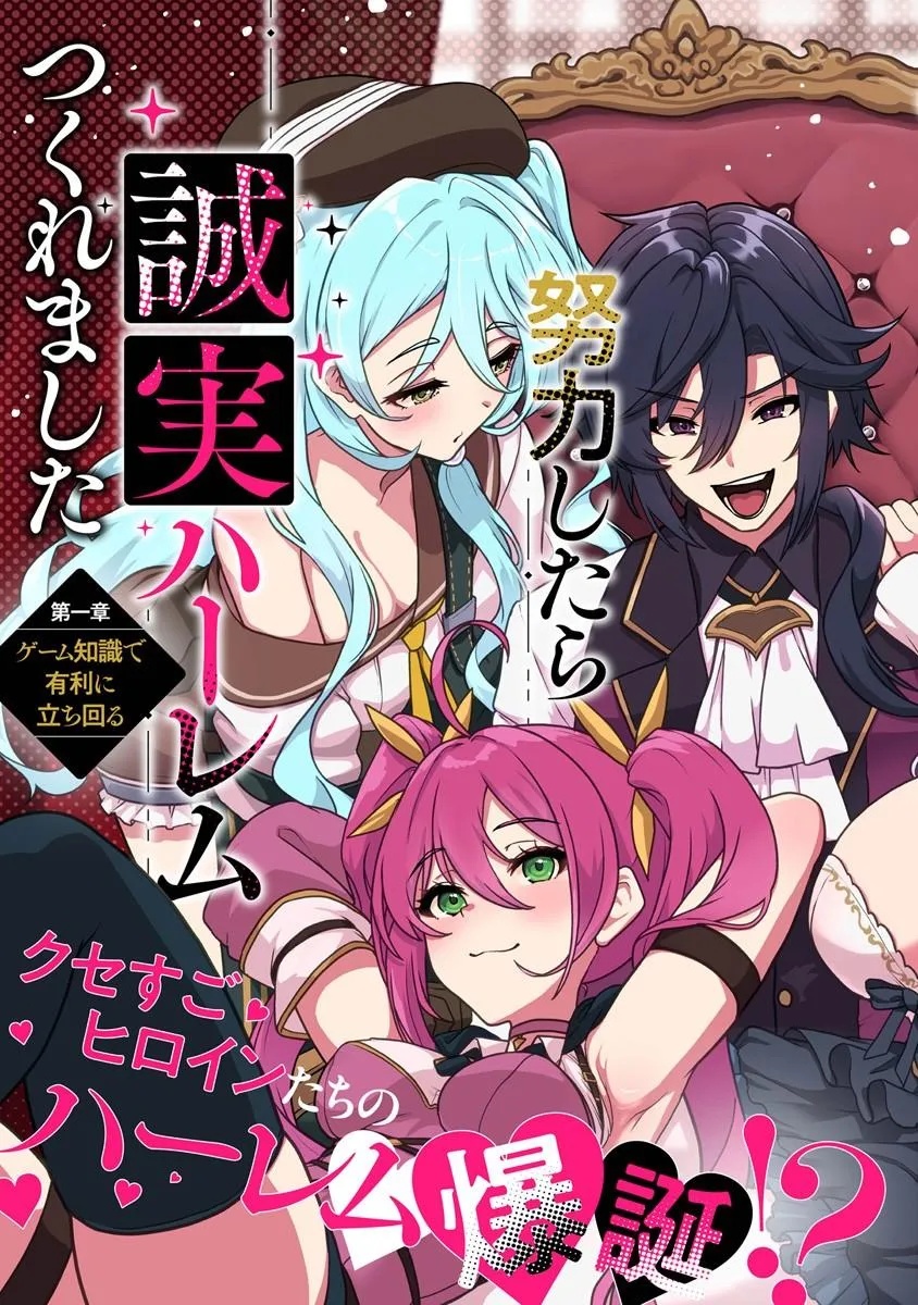 Gokuaku Hidou na Seiheiki ga Doryoku Shitara Seijutsu Harem Tsukuremashita - Chapter 1 - Page 3