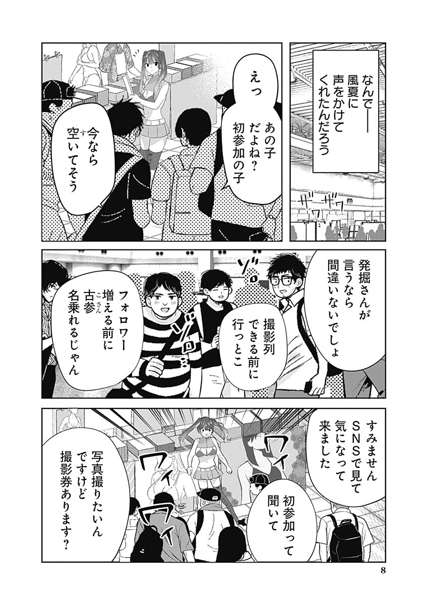 Gravure Idols Meet Brand-new Days - Chapter 10.1 - Page 8