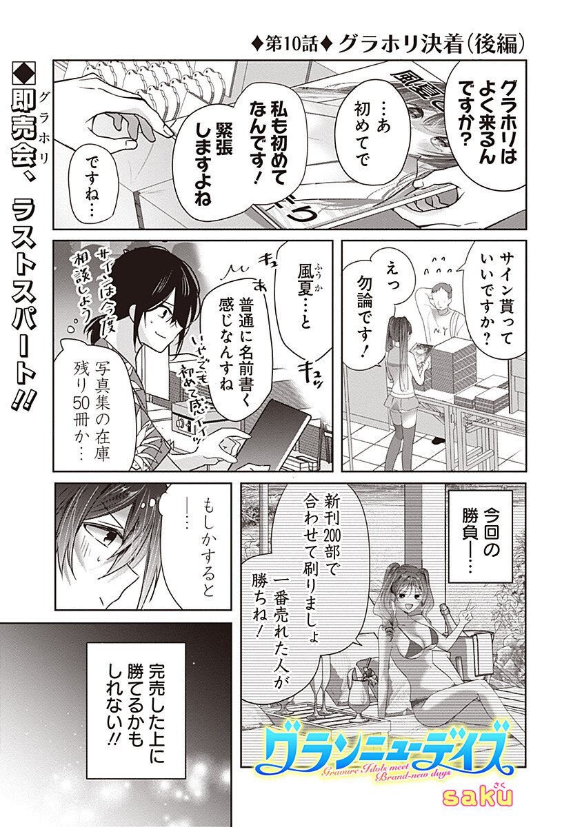 Gravure Idols Meet Brand-new Days - Chapter 10.2 - Page 1