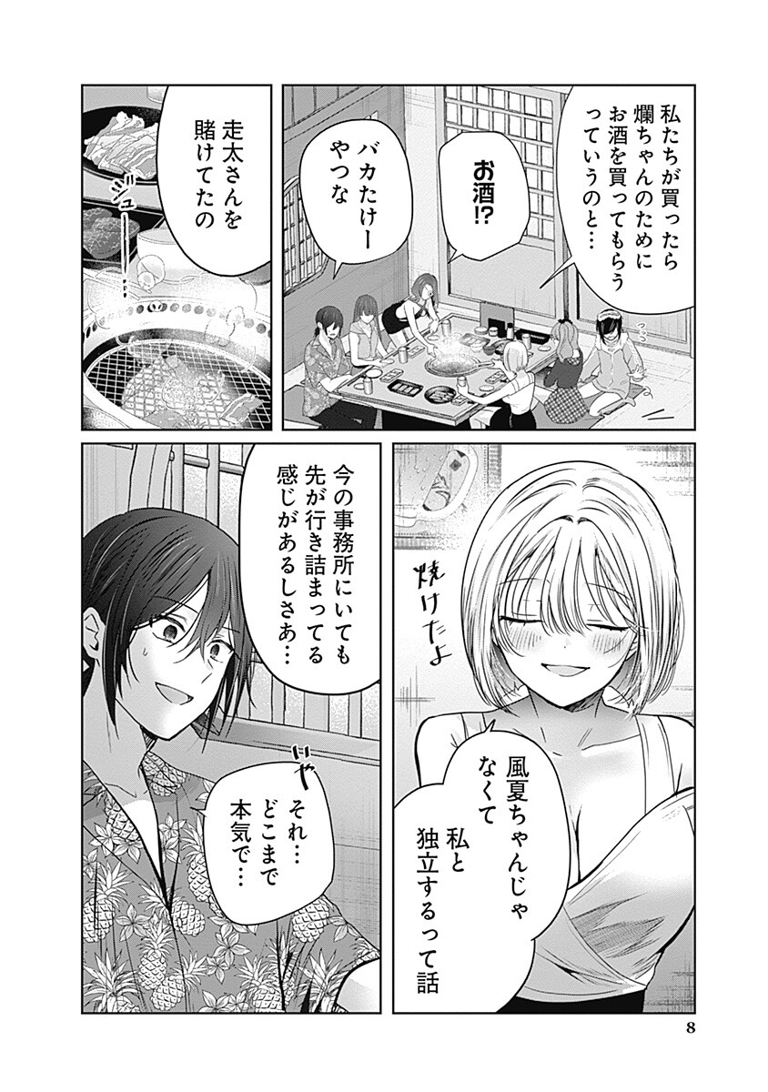 Gravure Idols Meet Brand-new Days - Chapter 10.2 - Page 8