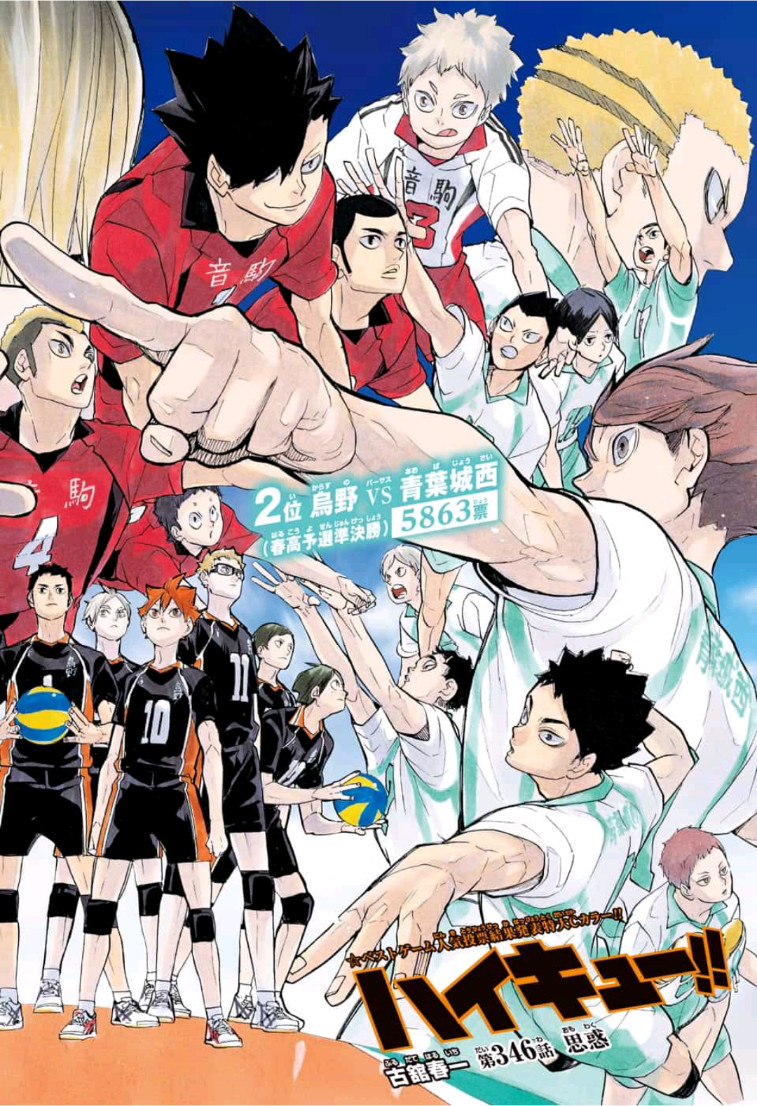 Haikyu!! - Chapter 346 - Page 2