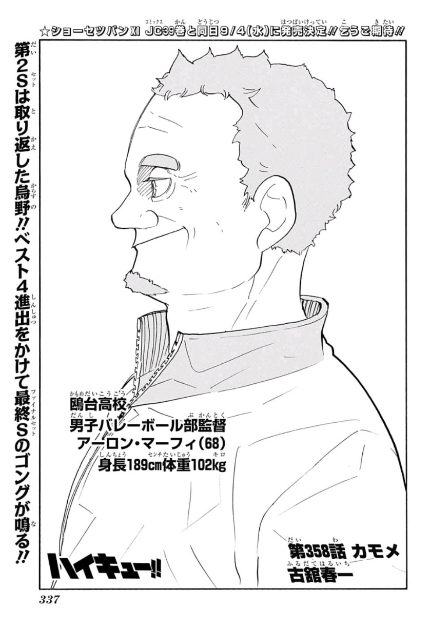 Haikyu!! - Chapter 358 - Page 1