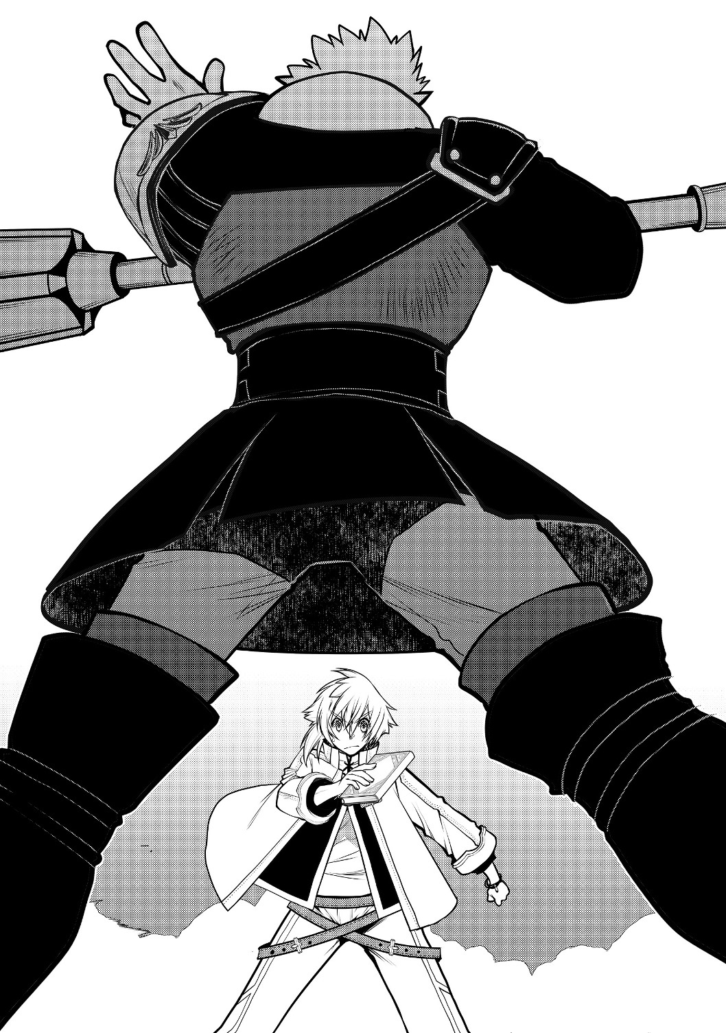 Hakumahou-shi wa Shienshoku de wa arimasen - Chapter 4.1 - Page 1