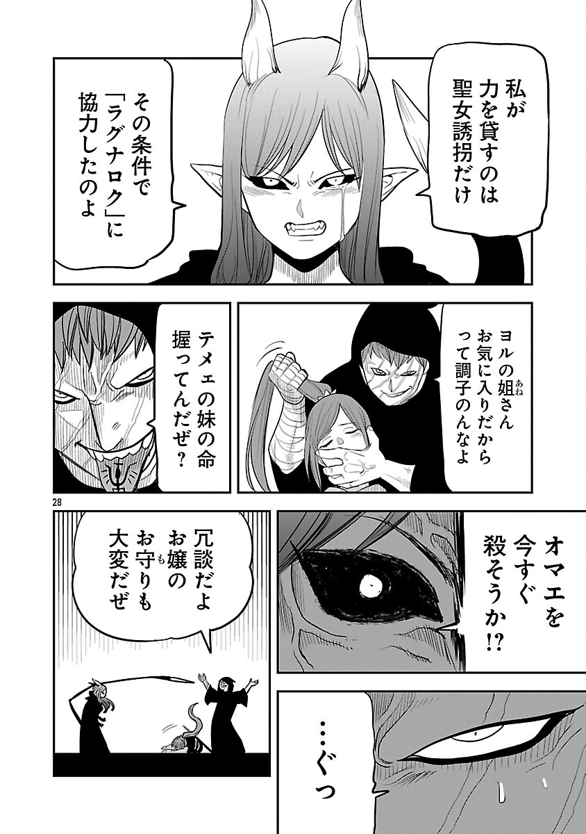 Hametsu Flag Kaihi no Tame Yamaoku e Hikikomotteita Saikyou no Akuyaku wa, Tasuketa Heroine ni Yotte Omotebutai e Tatasareru - Chapter 14 - Page 30