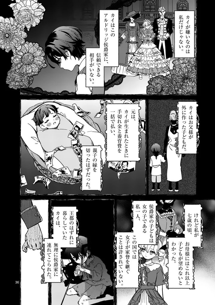 Hametsu wo Hikaeta Akuyaku Reijou ga Muri Shite Heroine wo Enjita Kekka - Chapter 1 - Page 36