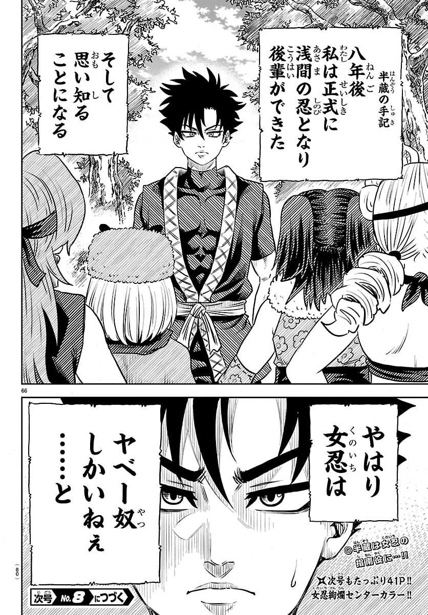 Hanzou to Juusan-nin no Kunoichi-tachi - Chapter 1 - Page 69