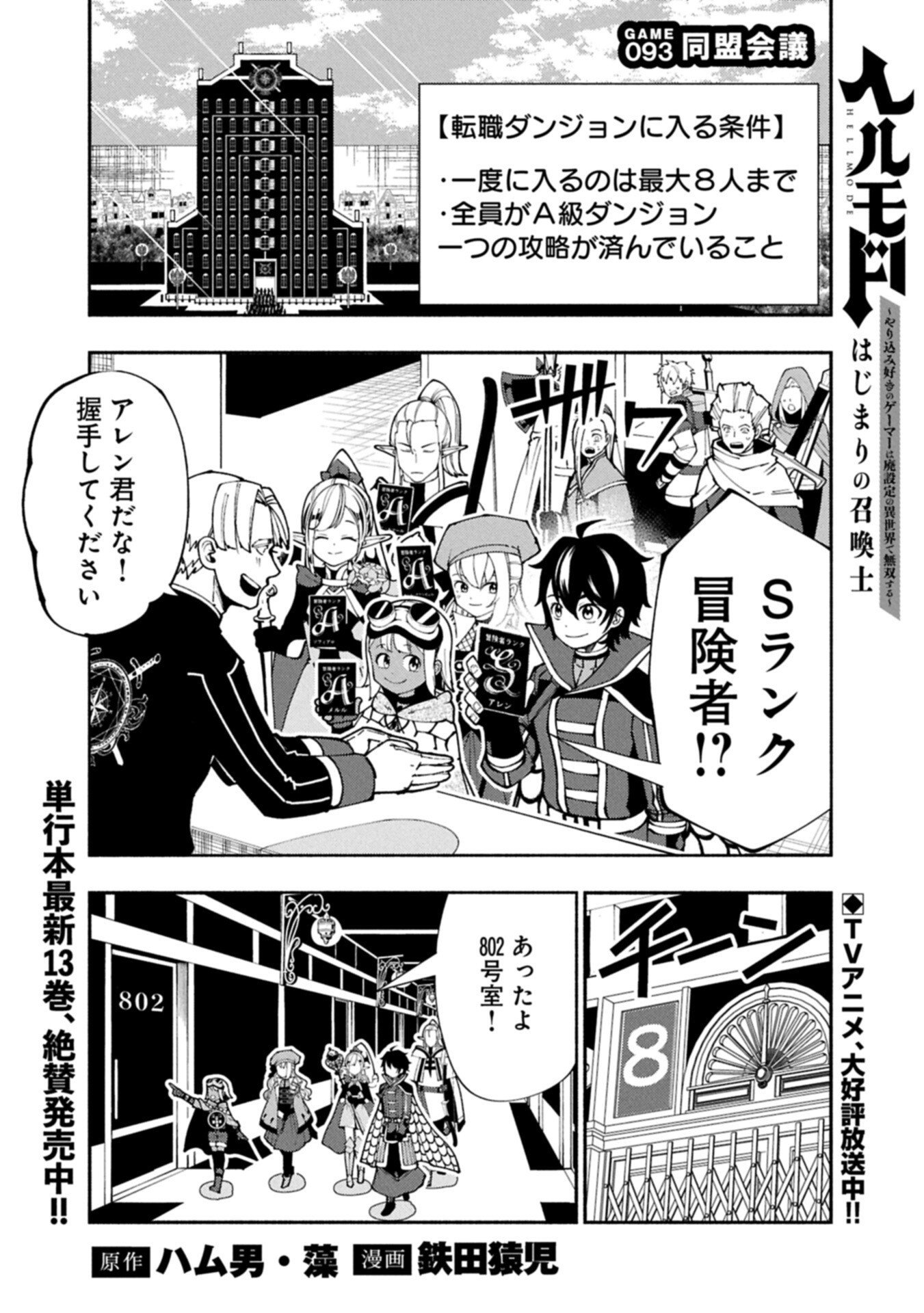 Hellmode - Yarikomi Suki no Gamer wa Haisettei no Isekai de Musou Suru - Chapter 93.1 - Page 1