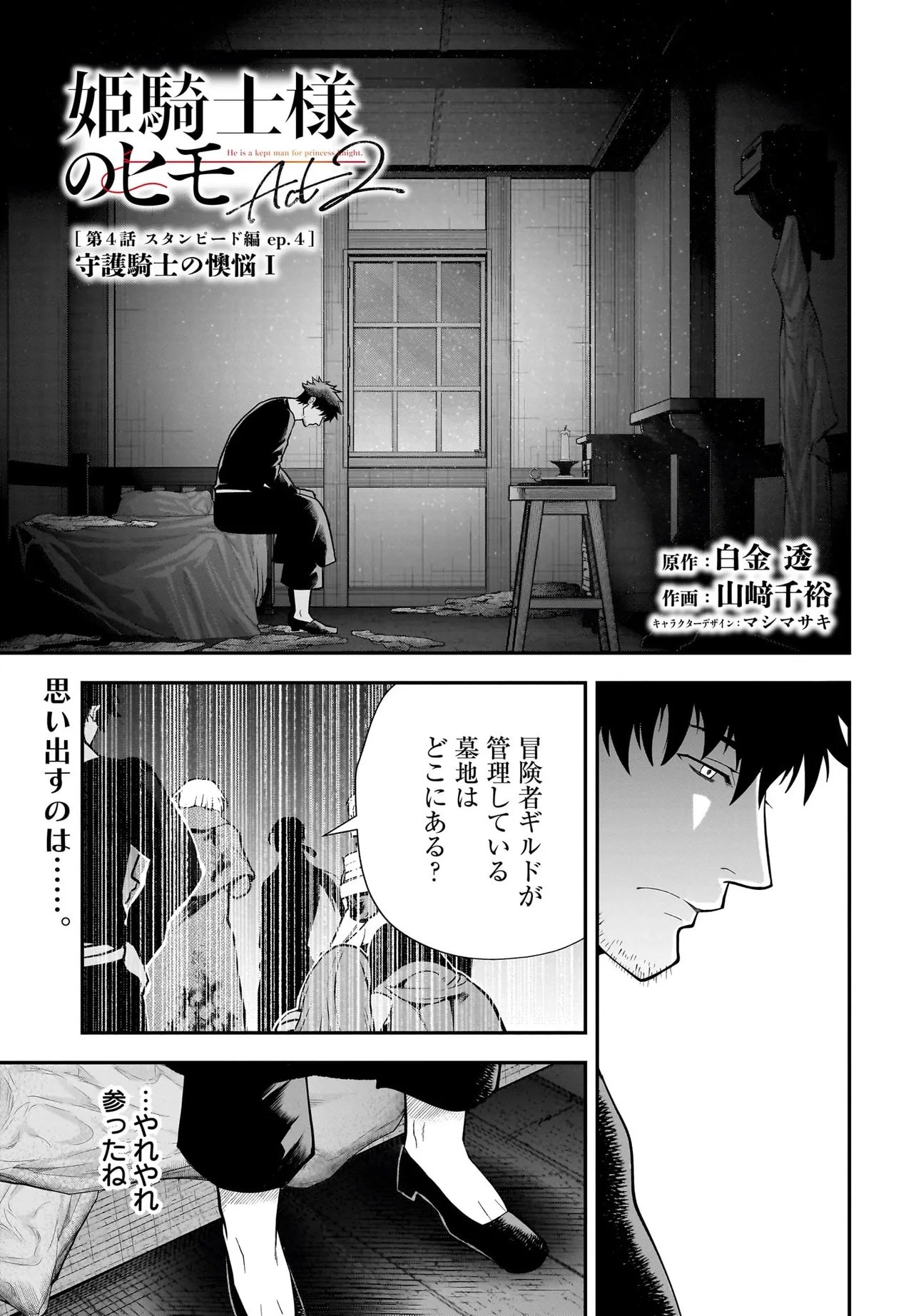 Hime Kishi-sama no Himo Act 2 - Chapter 4.1 - Page 1