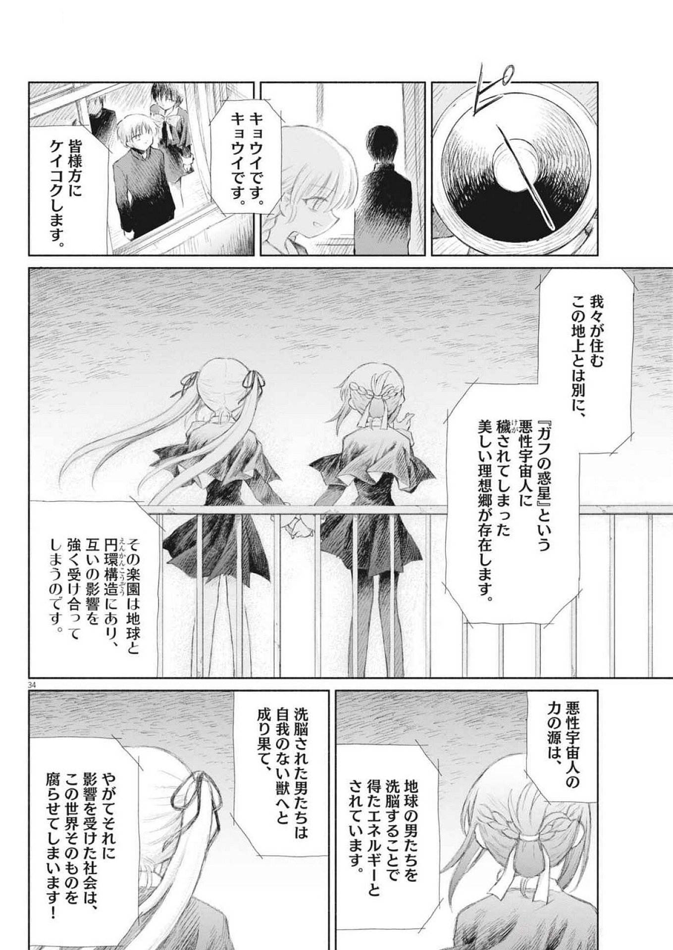 Sei Shoujo Mokushiroku - Death Pair - Chapter 1 - Page 34