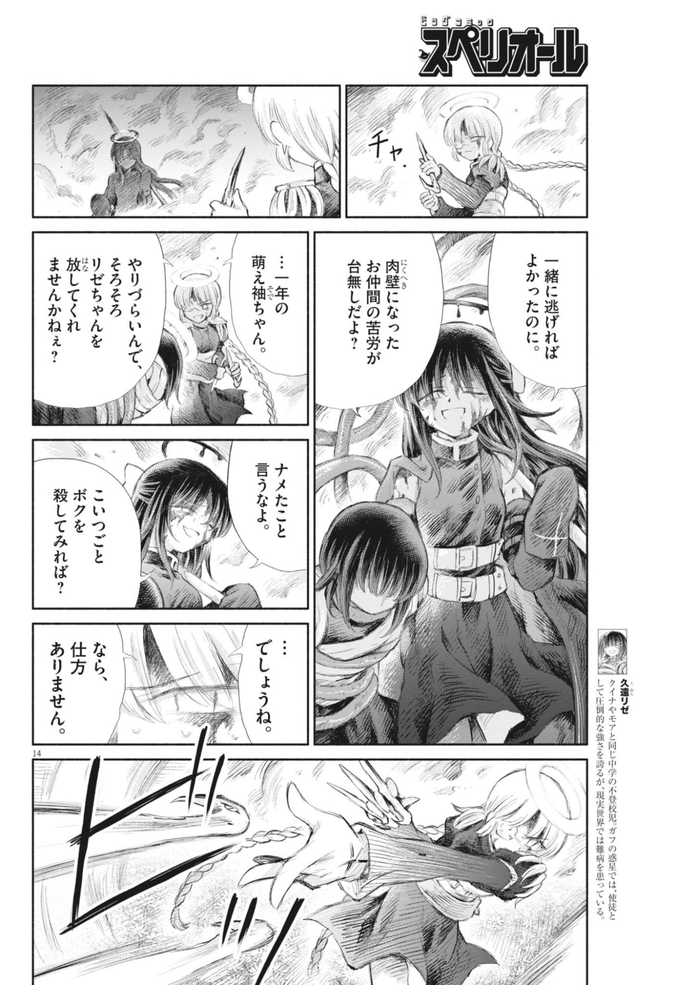 Sei Shoujo Mokushiroku - Death Pair - Chapter 23 - Page 14