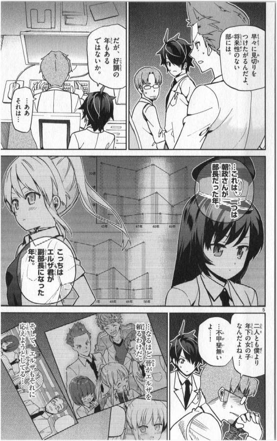 Ichiba Kurogane wa Kasegitai - Chapter 9 - Page 5