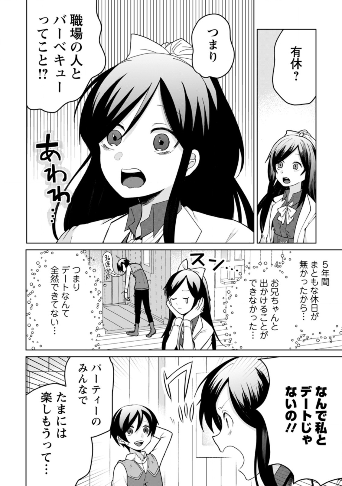 Imouto-chan, Ore Risutora Sarechatta: ~E, Tenshoku Shitara Taichou? Skill kaeshi De Tanoshiku Kurashimasu - Chapter 9.2 - Page 4