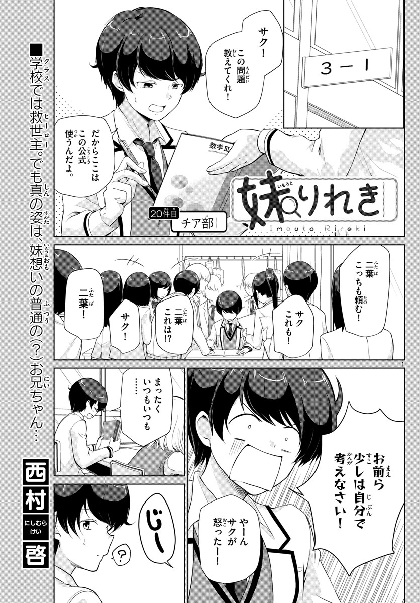 Imouto Rireki - Chapter 20 - Page 1