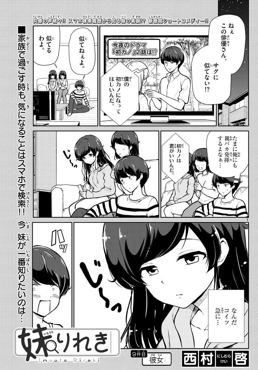 Imouto Rireki - Chapter 9 - Page 1