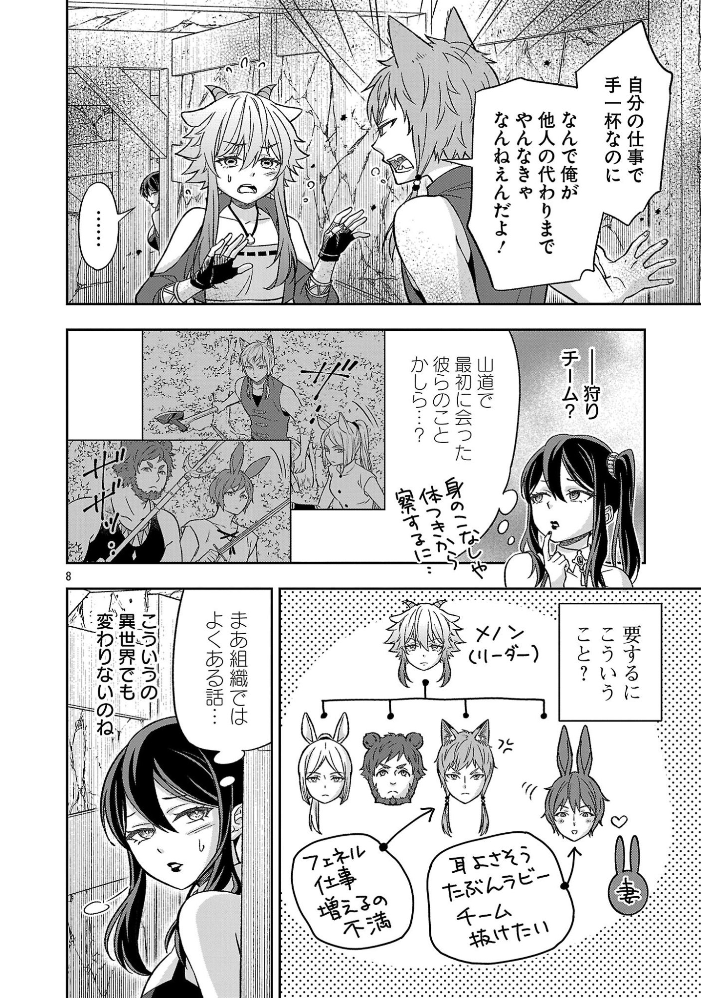 Isekai Demo Joou Sama - Chapter 6.1 - Page 8