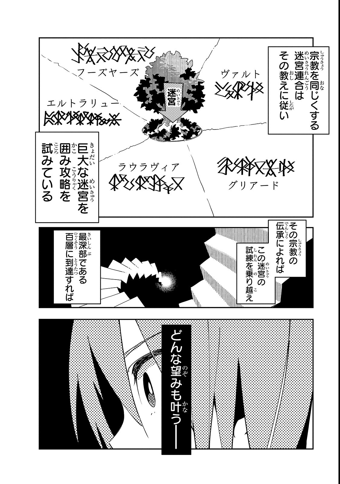 Isekai Meikyuu no Saishinbu o Mezasou Chap 2 - Next Chap 3