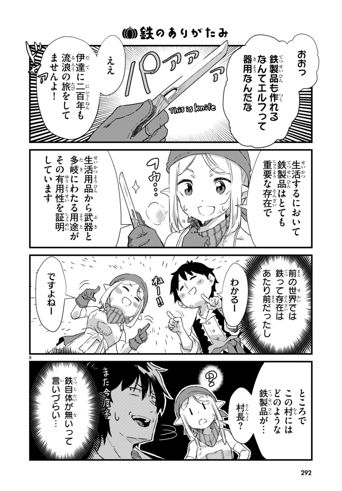 Isekai Nonbiri Nouka no Nichijou - Chapter 2 - Page 8