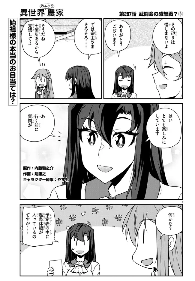 Isekai Nonbiri Nouka Chap 287 - Next Chap 288