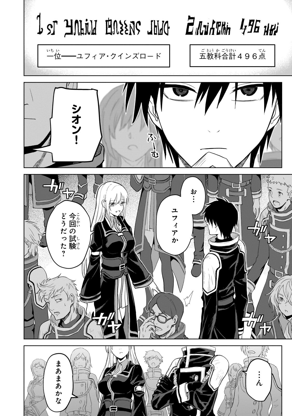 Jibun wo SSS-Kyuu da to Omoikondeiru C-Kyuu Majutsu Gakusei - Chapter 2 - Page 2