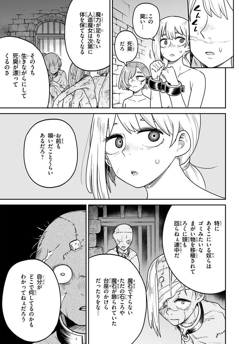 Jinzou Majo wa Hito ni Arazu - Chapter 2 - Page 9