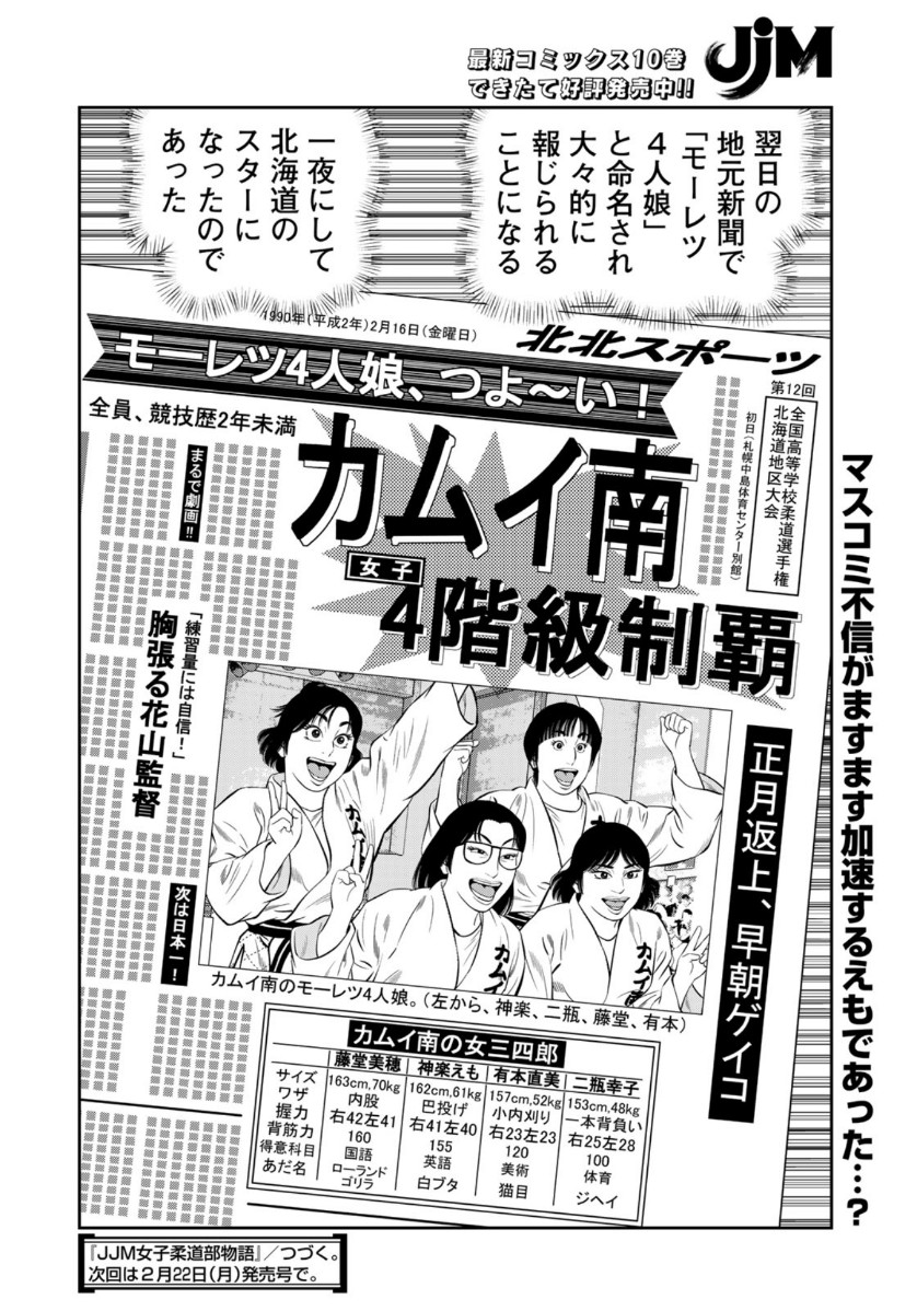 JJM - Joshi Judoubu Monogatari - Chapter 89 - Page 20