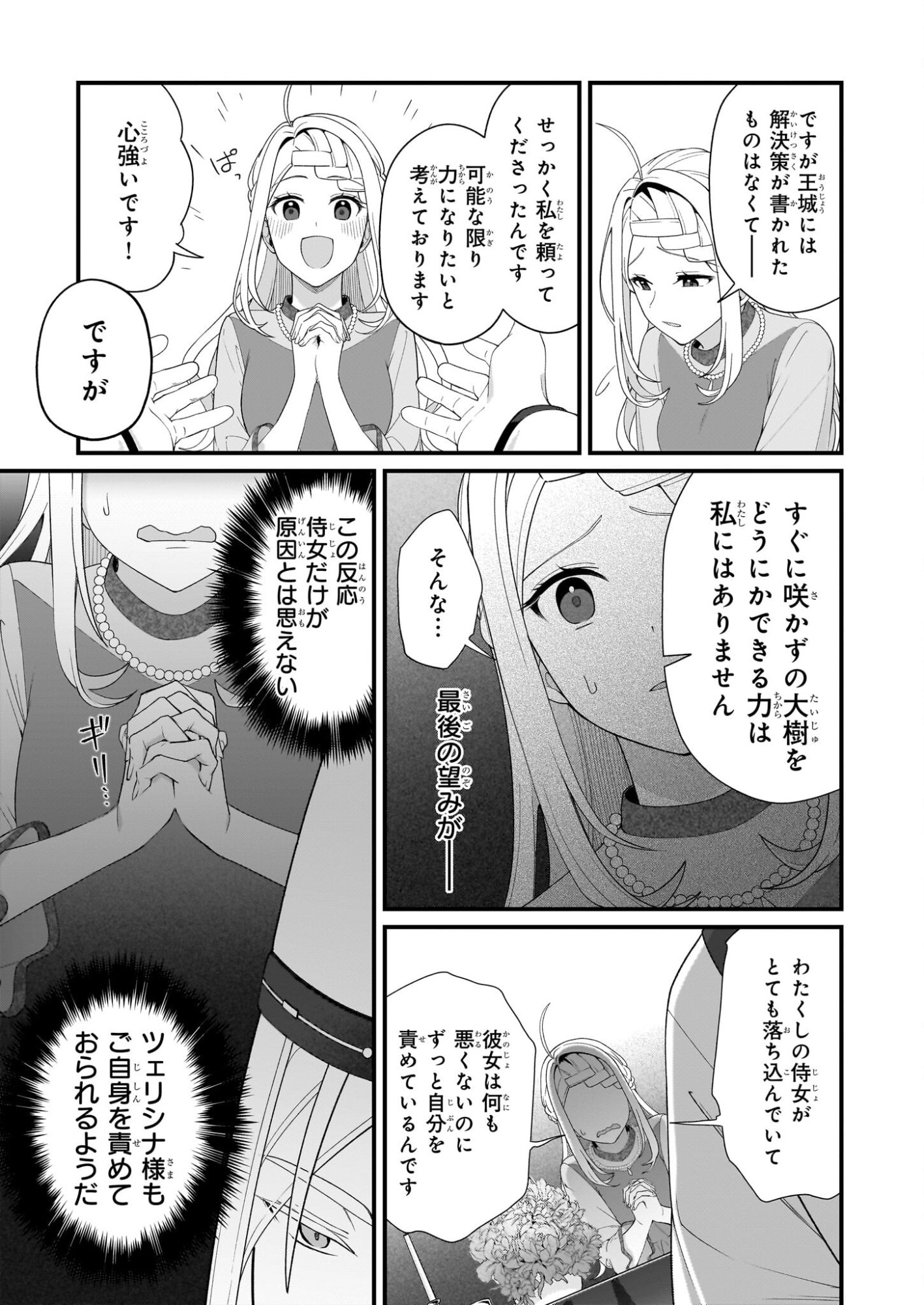 Kago nashi Reijou no Chiisa na Mura: Saa, Ryouchi Un'ei wo Hajimemashou! - Chapter 51 - Page 15