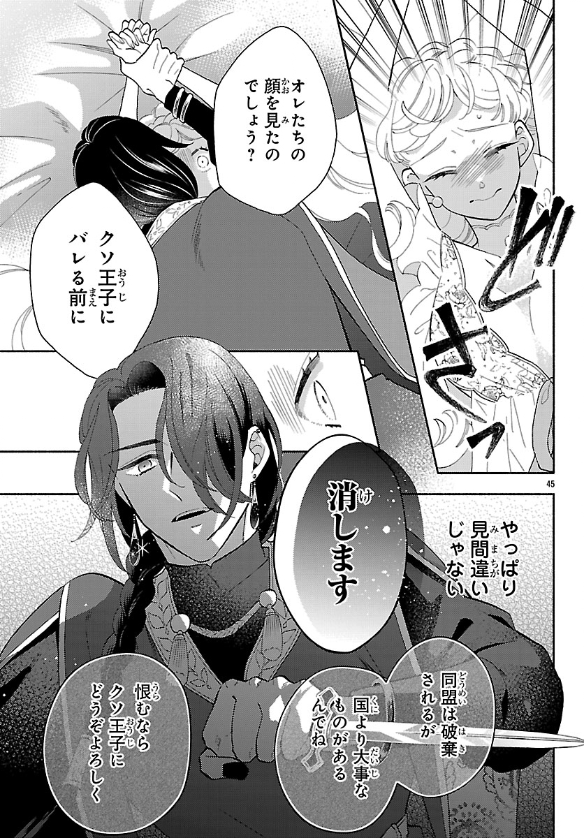 Kedamono Ouji no Nisekoi Hanayome - Chapter 1 - Page 49