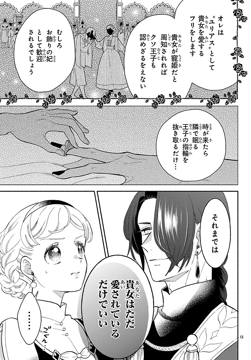 Kedamono Ouji no Nisekoi Hanayome - Chapter 2.1 - Page 13