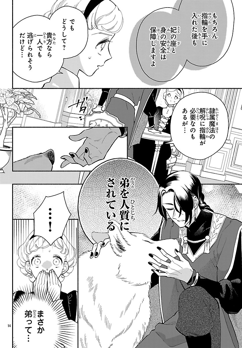 Kedamono Ouji no Nisekoi Hanayome - Chapter 2.1 - Page 14