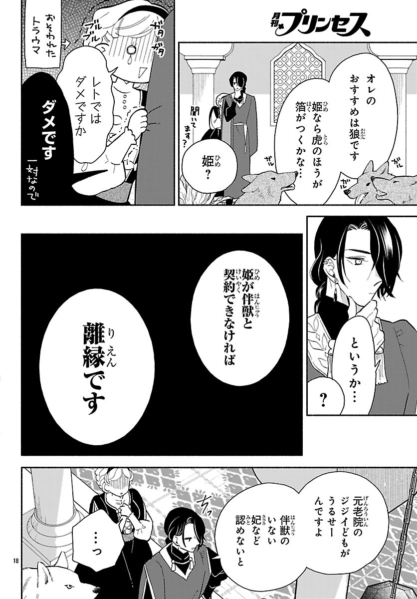 Kedamono Ouji no Nisekoi Hanayome - Chapter 2.2 - Page 1