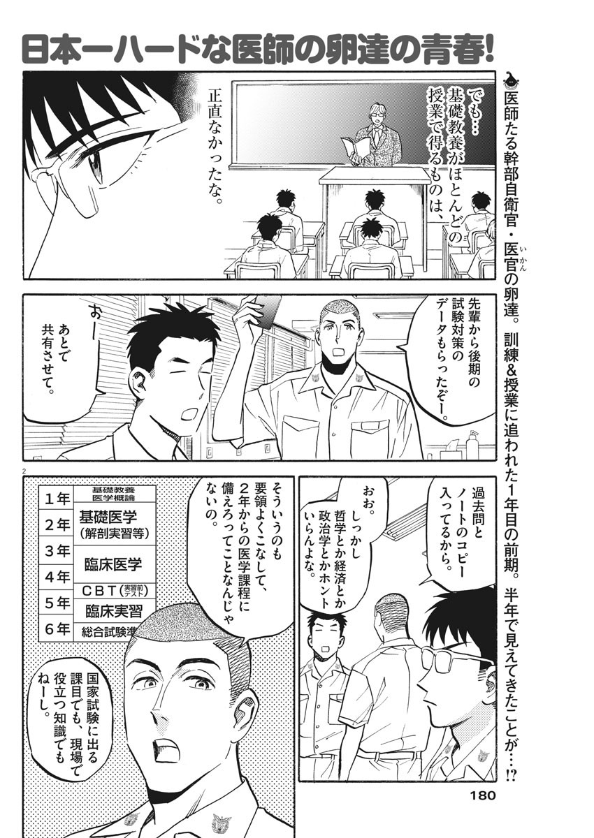 Kenja no Manabiya: Bouei Ika Daigakkou Monogatari - Chapter 22 - Page 2