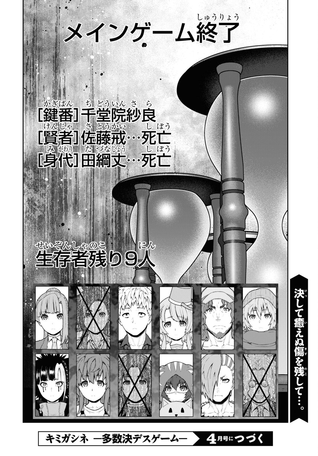 Kimi ga shine -Tasuuketsu Death Game- - Chapter 30 - Page 25