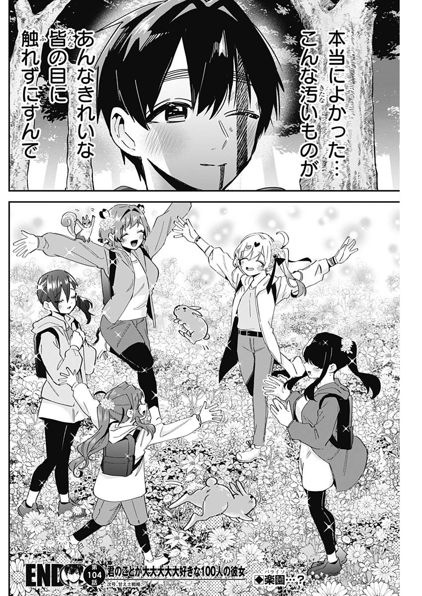 君のことが大大大大大好きな100人の彼女 Chap 104 - Next Chap 105