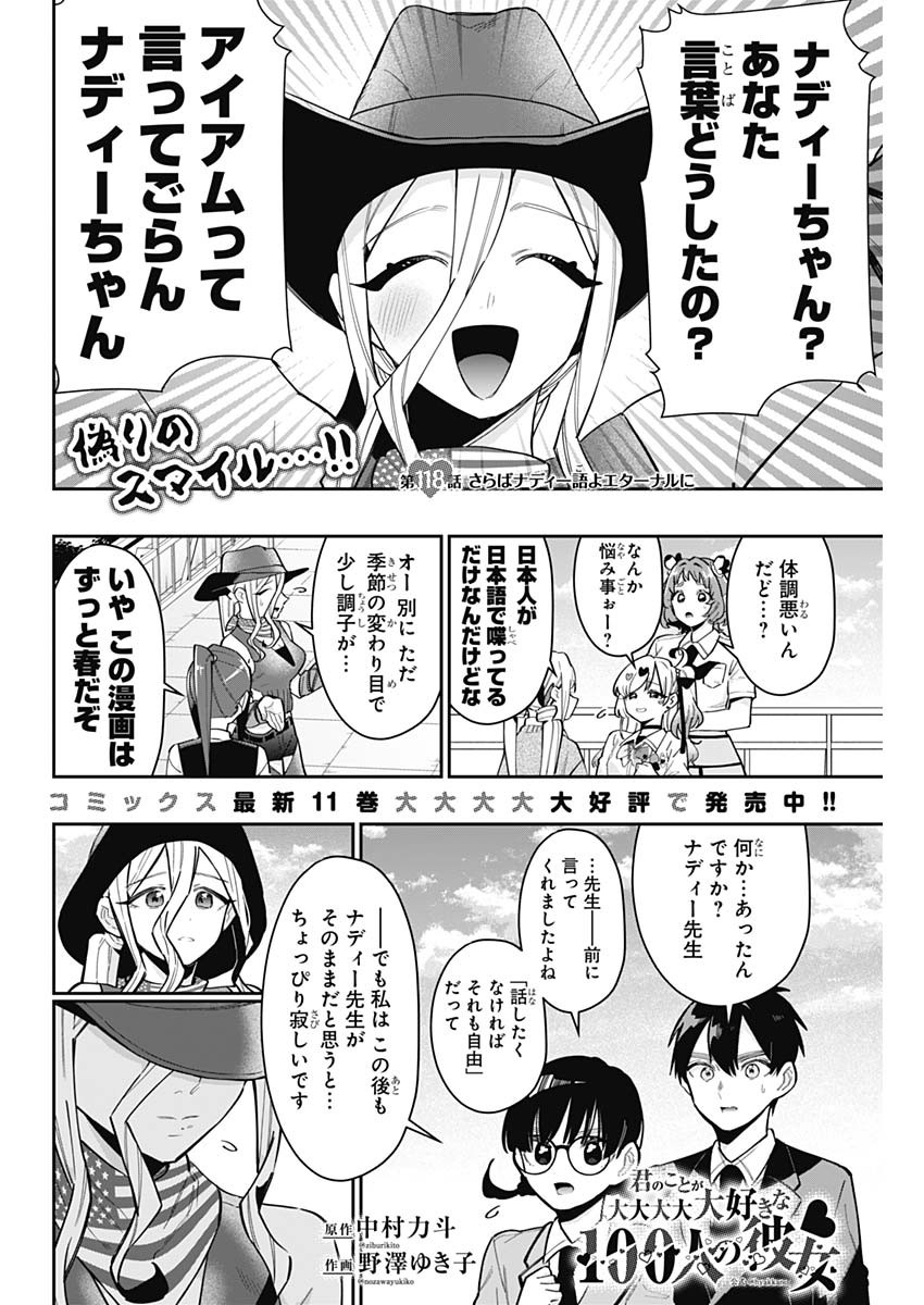 君のことが大大大大大好きな100人の彼女 Chap 118 - Next Chap 119