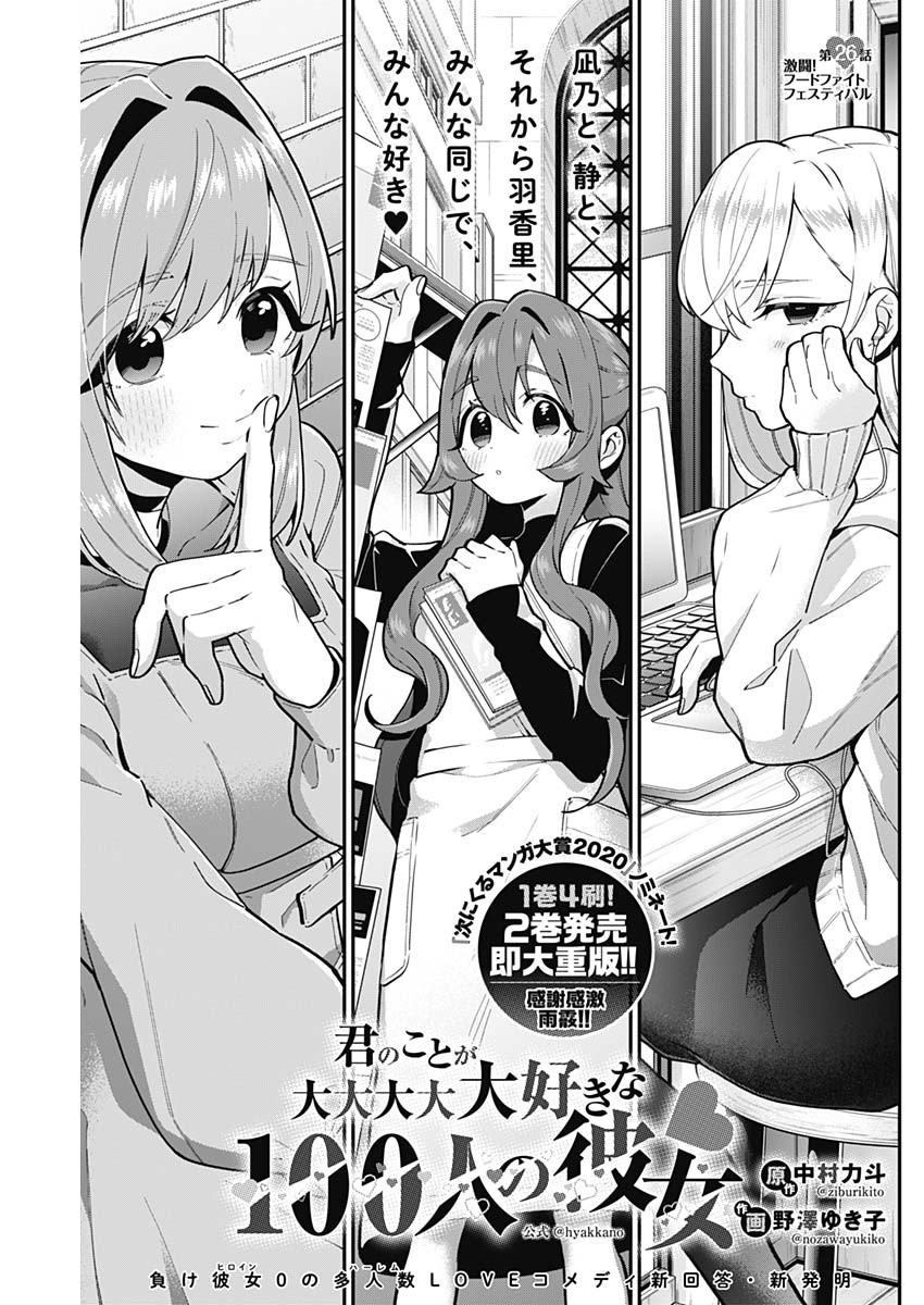 君のことが大大大大大好きな100人の彼女 Chap 26 - Next Chap 27
