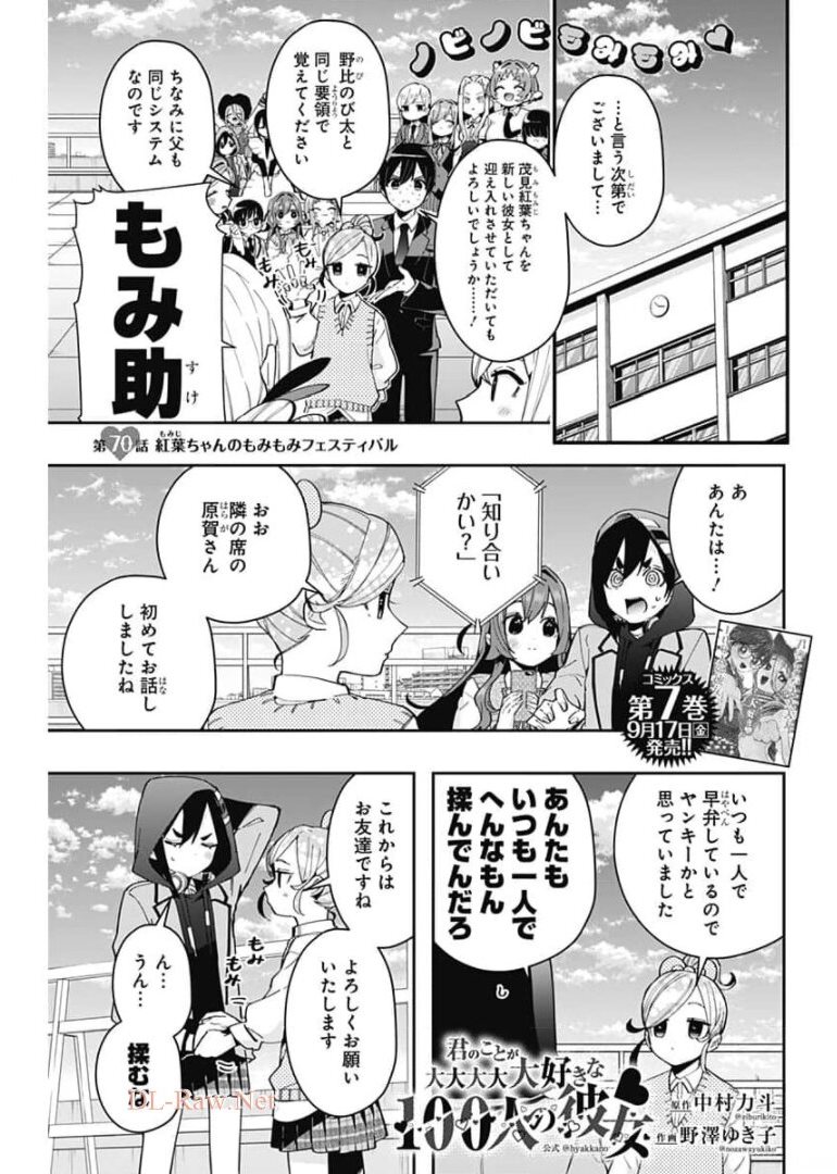 君のことが大大大大大好きな100人の彼女 Chap 70 - Next Chap 71