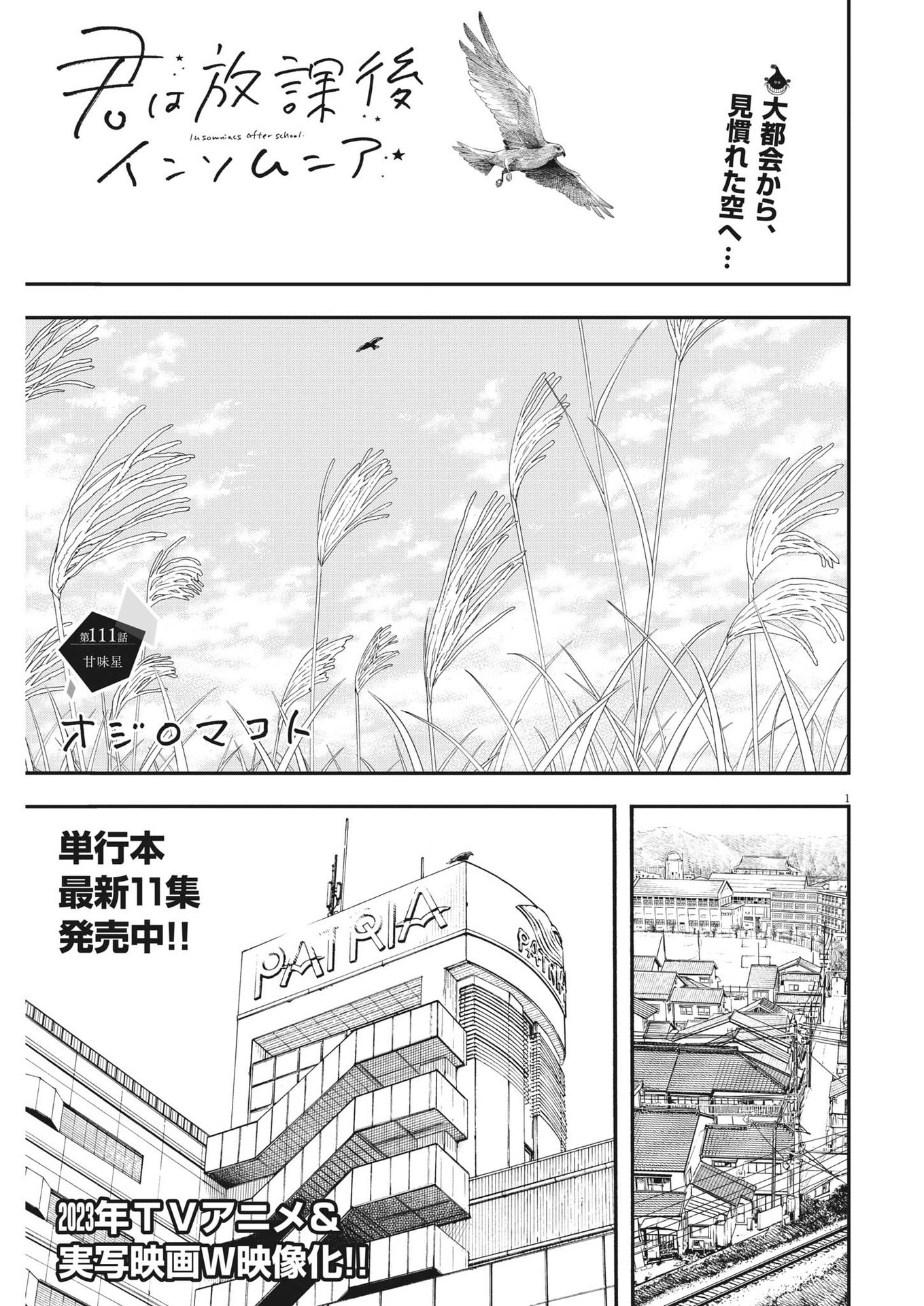 Kimi wa Houkago Insomnia - Chapter 111 - Page 1