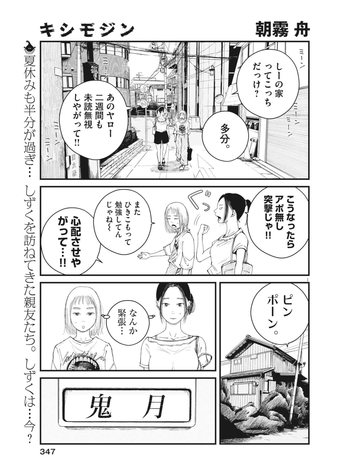 Kishimojin - Chapter 8 - Page 1