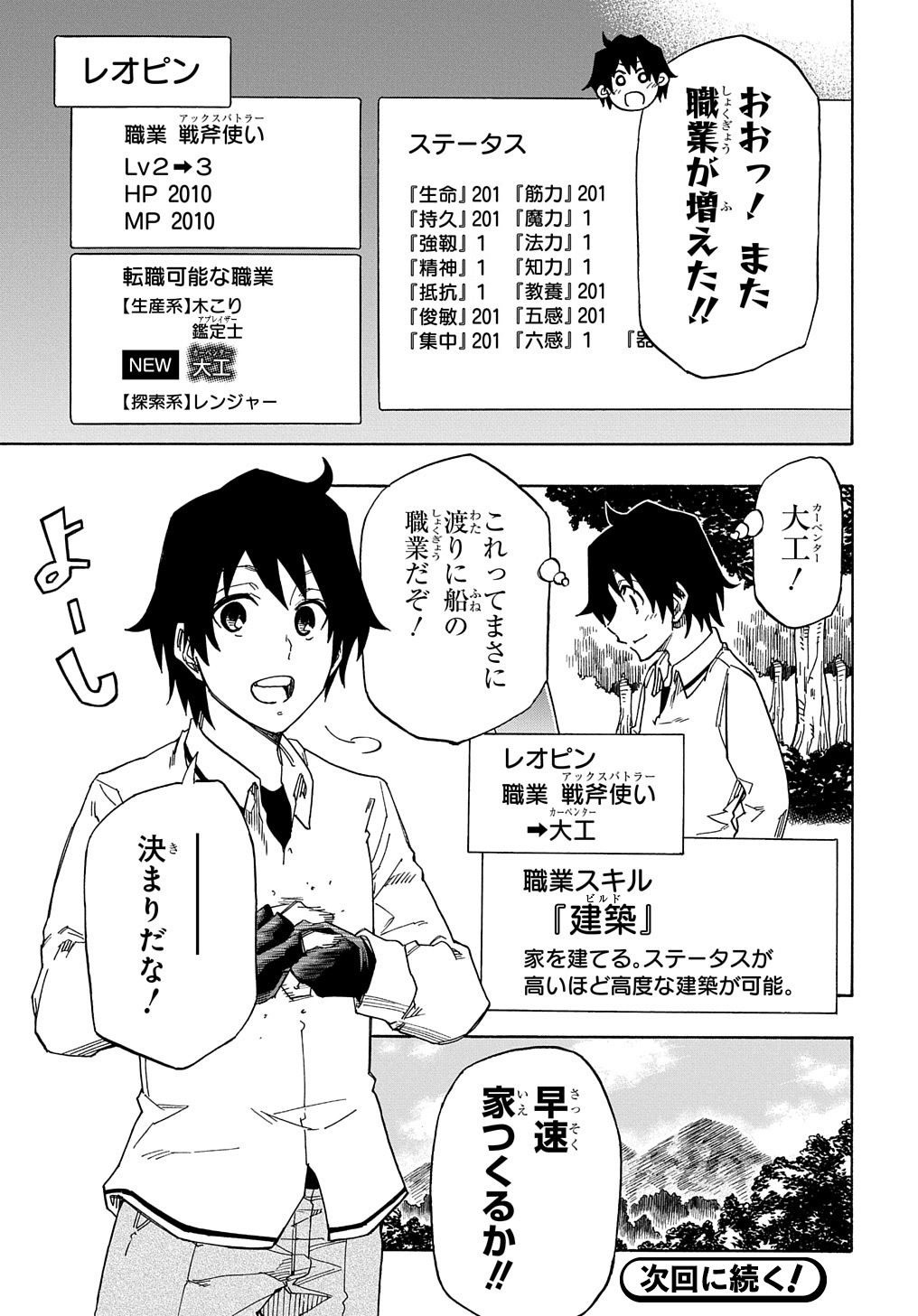 Kiyoubinbou, Jou wo Tateru - Kaitaku Gakuen no Rettousei na no ni, Joukyuu-shoku no Skill to Mahou ga Subete Tsukaemasu @COMIC - Chapter 1 - Page 57