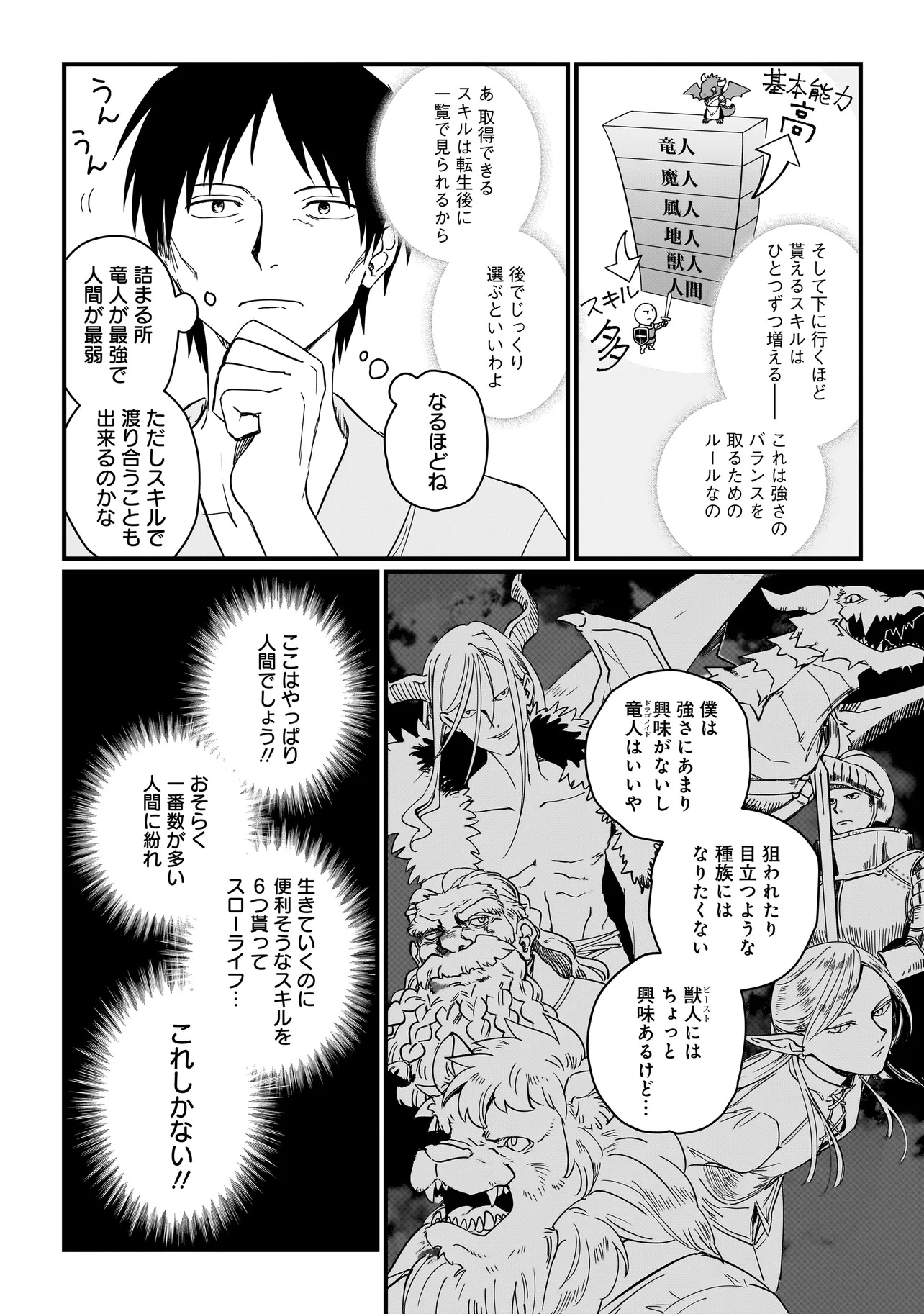 Koke Kara Hajimaru Isekai Life - Chapter 1 - Page 10