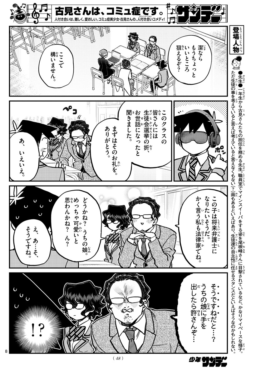 Komi-san wa Komyushou Desu Chap 255 - Next Chap 256