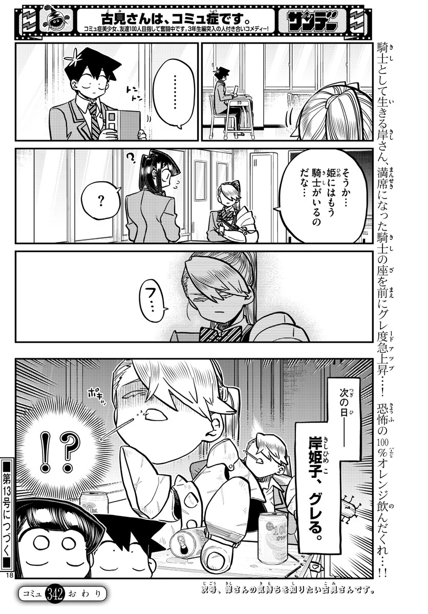 Komi-san wa Komyushou Desu Chap 342 - Next Chap 343
