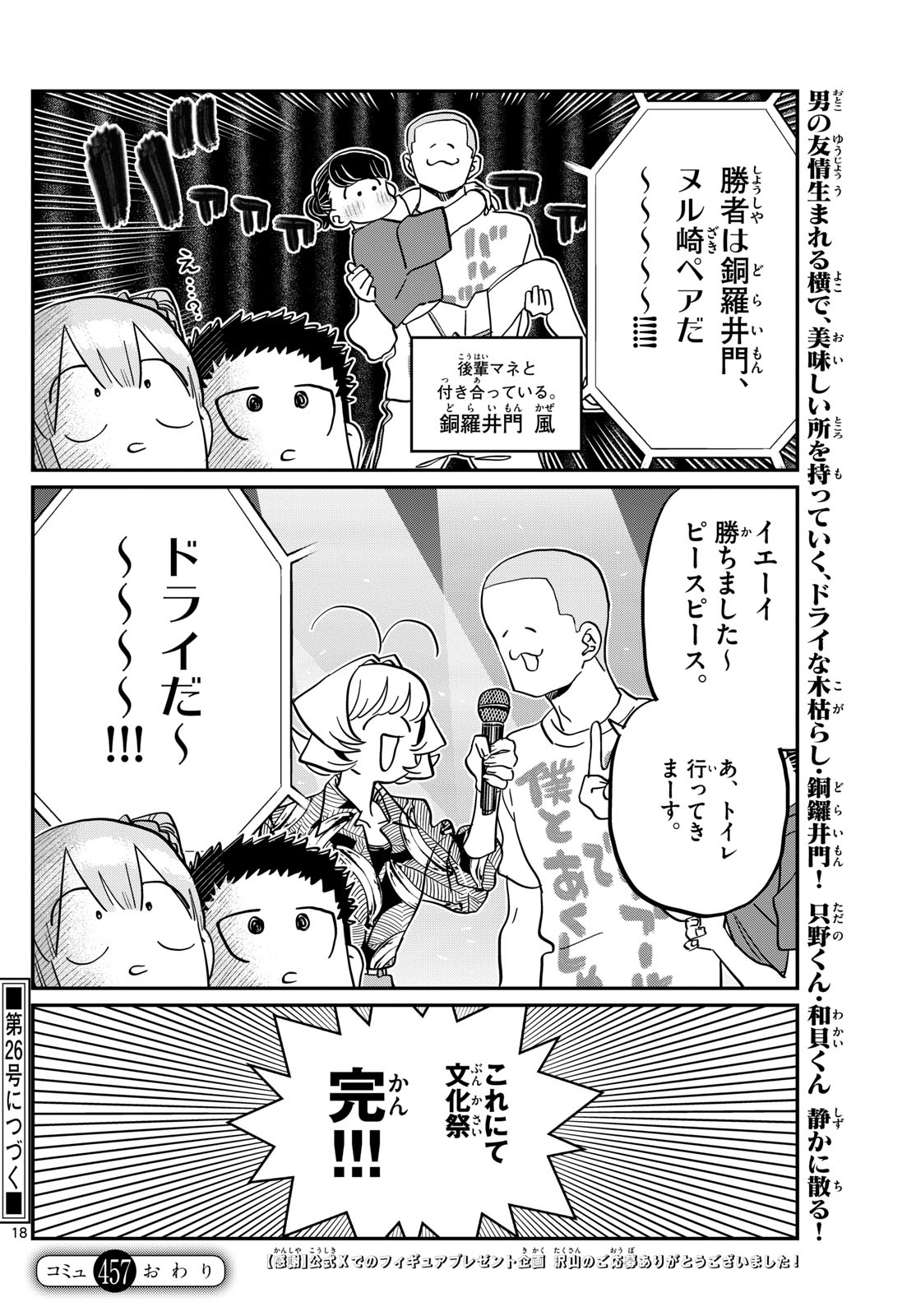 Komi-san wa Komyushou Desu Chap 457 - Next Chap 458
