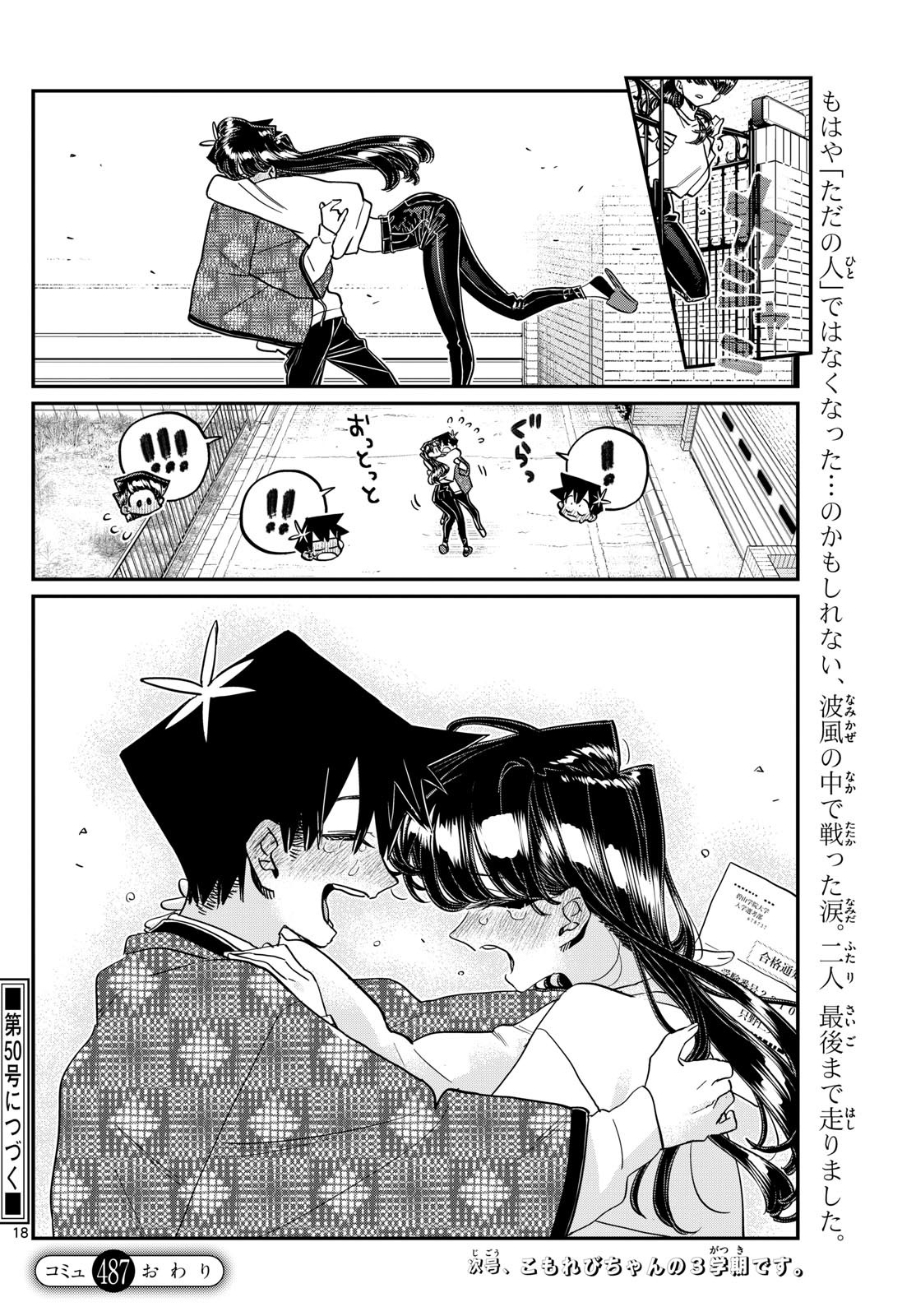 Komi-san wa Komyushou Desu Chap 487 - Next Chap 488